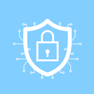 Free cybersecurity lock encryption vector